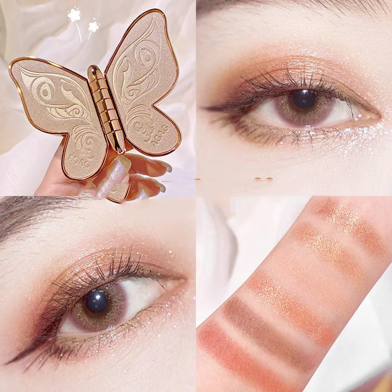 6-Colors Butterfly Eyeshadow Palette