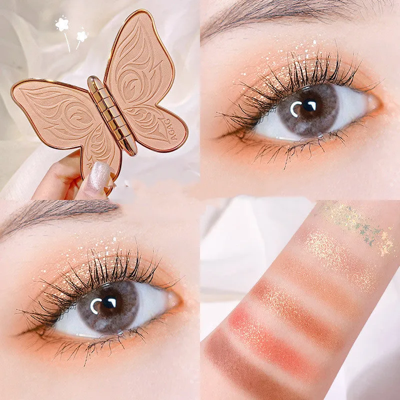 6-Colors Butterfly Eyeshadow Palette