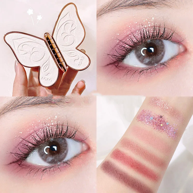 6-Colors Butterfly Eyeshadow Palette