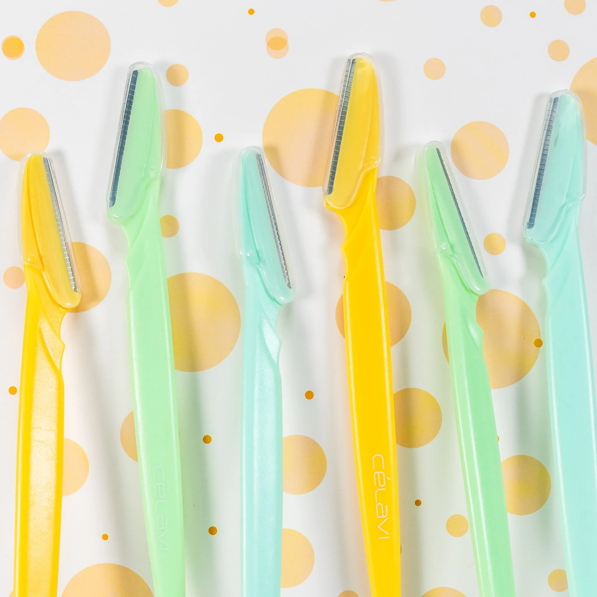 6 Piece Eyebrow Razor Set