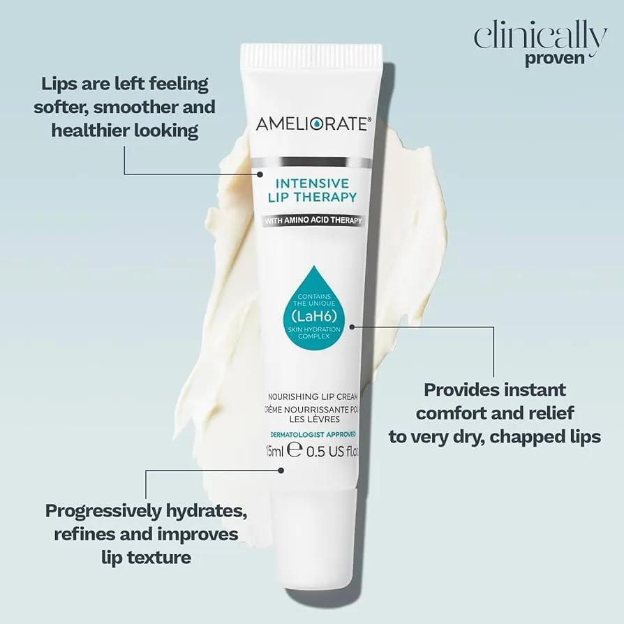 Ameliorate Intensive Lip Therapy Nourishing Lip Cream 15ml