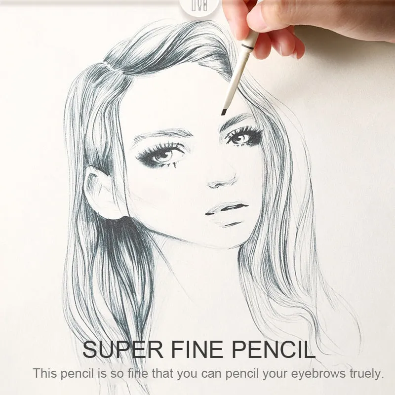 Artist Sketch Eyebrow Pencil Waterproof Natural Long Lasting Eye Makeup