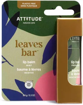 Attitude Plastic-Free Lip Balm Fresh Mint Enriched With Olive Oil 8.5g