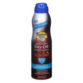 Banana Boat 10704 Dry Oil Sunscreen Spray, 1 Each