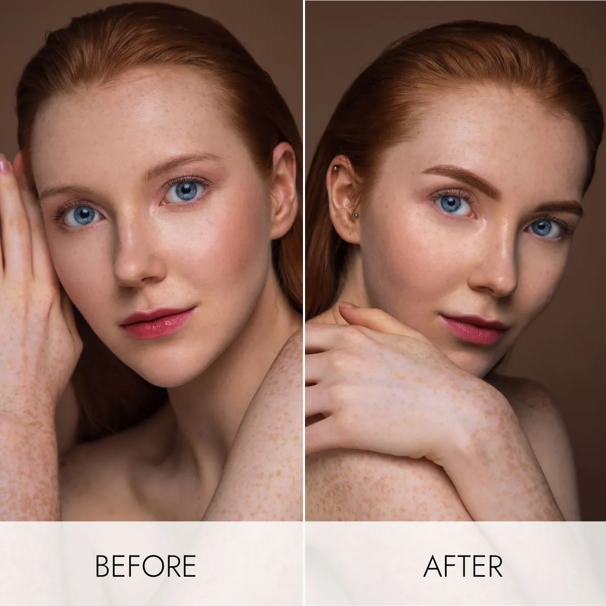 Bronsun Lash & Brow Gel Dye - #4.1 Red Chestnut