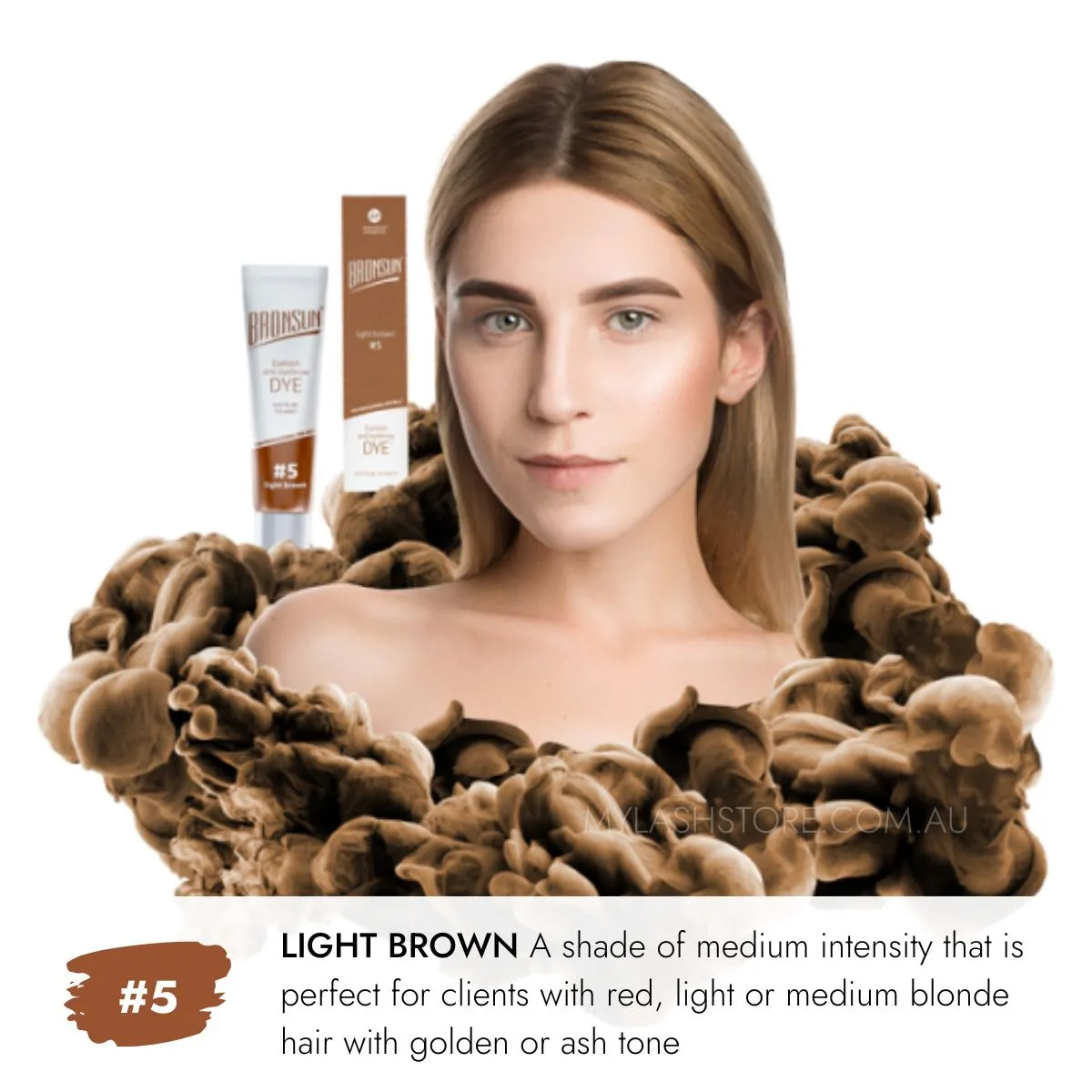 Bronsun Lash & Brow Trial Kit - Light Brown