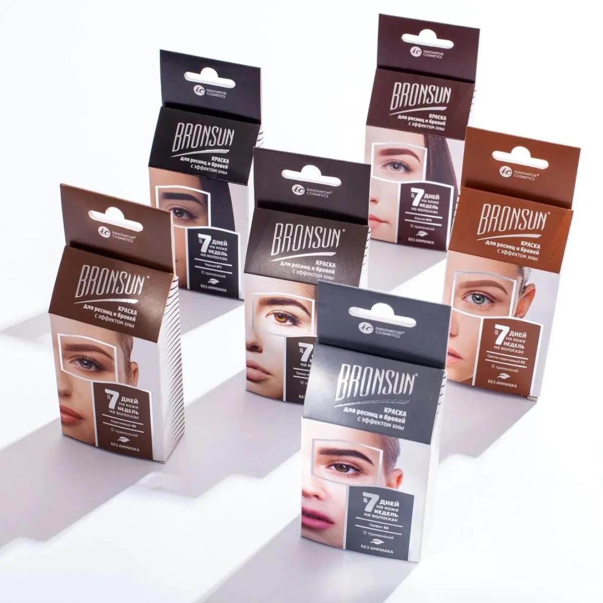 Bronsun Lash & Brow Trial Kit - Light Brown