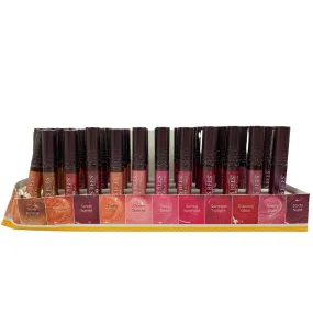 Burts Bees 100% Natural Lip Gloss Display Rich Pearlized Color (36 Pcs Lot)