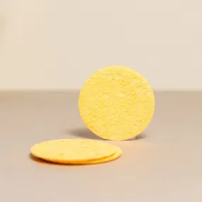 Cellulose Face Cleansing Compressed Sponge