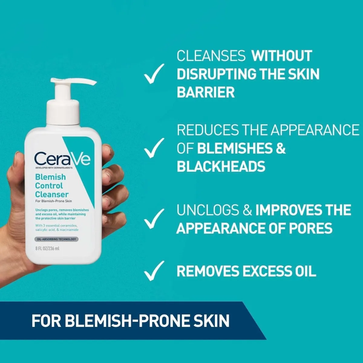 CERAVE Blemish Control Cleanser 236ml