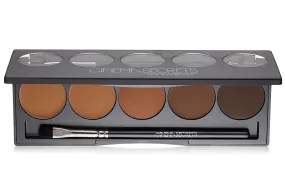 CINEMA SECRETS Pro Cosmetics Ultimate Foundation 5-In-1 Pro Palette, 200 Series