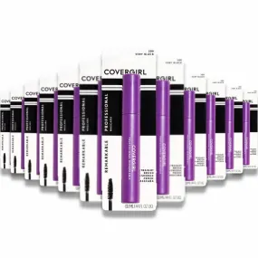 Covergirl - Professional Remarkable Washable Mascara-Very Black (200) - 0.3 Oz - 24 Pack