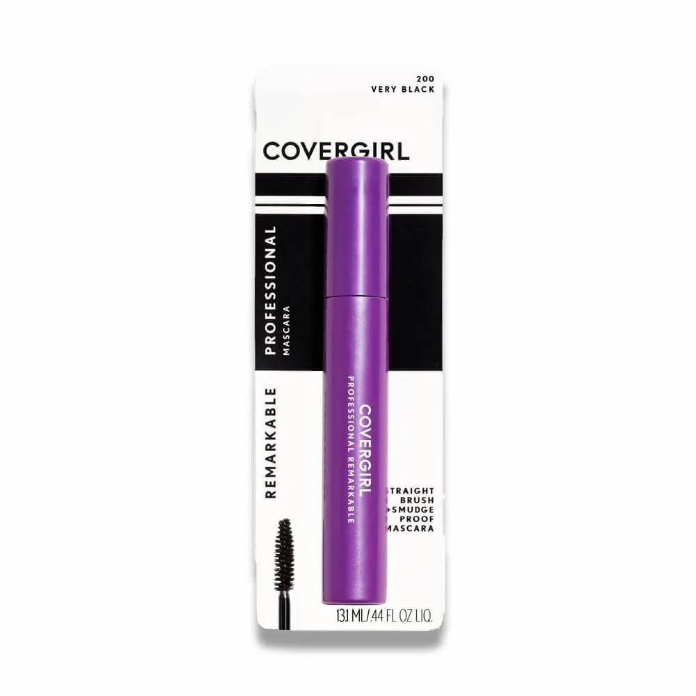Covergirl - Professional Remarkable Washable Mascara-Very Black (200) - 0.3 Oz - 24 Pack
