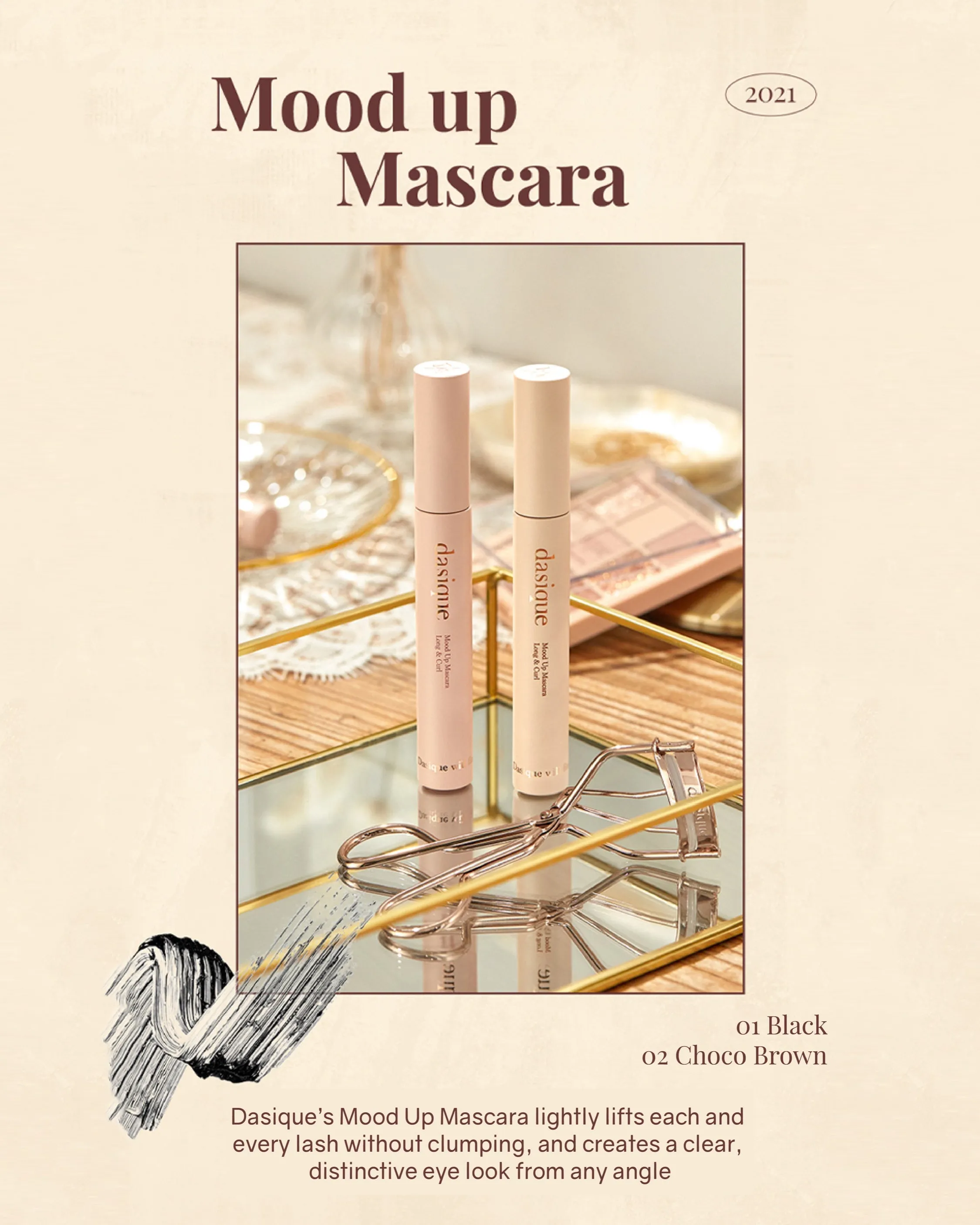 Dasique Mood Up Mascara Long & Curl