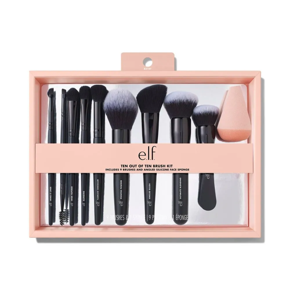 E.L.F. Ten Out Of Ten Brush Kit