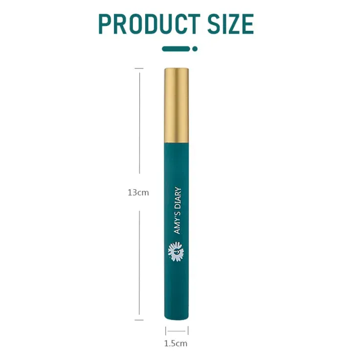 Emmy's Diary Slim Mascara, National Style, Not Easy to Smudge, Thick, Slim, Curly, Not Easy to Fade, Cross-Border Mascara
