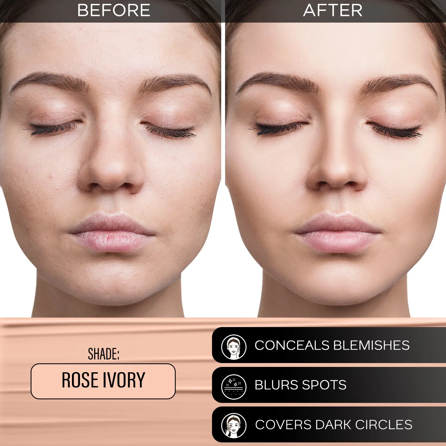 FACES CANADA All Day Hydra Matte Foundation Rose Ivory 011 15ml