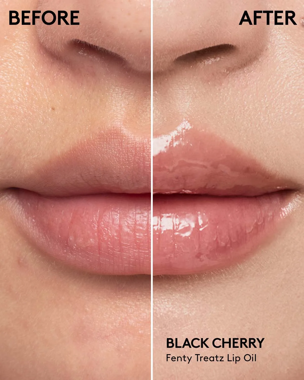 Fenty Treatz Hydrating   Strengthening Lip Oil — Black Cherry