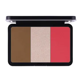 Glambo Contour/Highlighter/Blush Palette