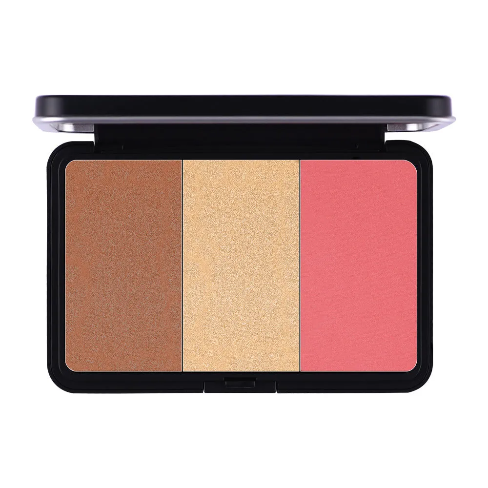 Glambo Contour/Highlighter/Blush Palette
