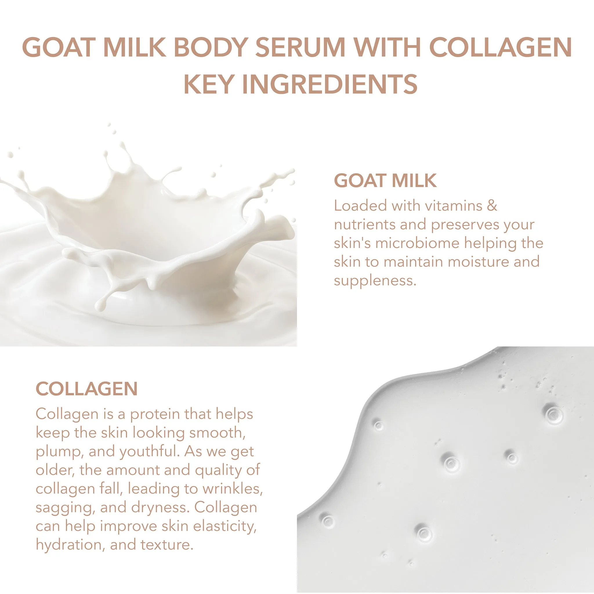 Goat Milk Body Serum with Collagen