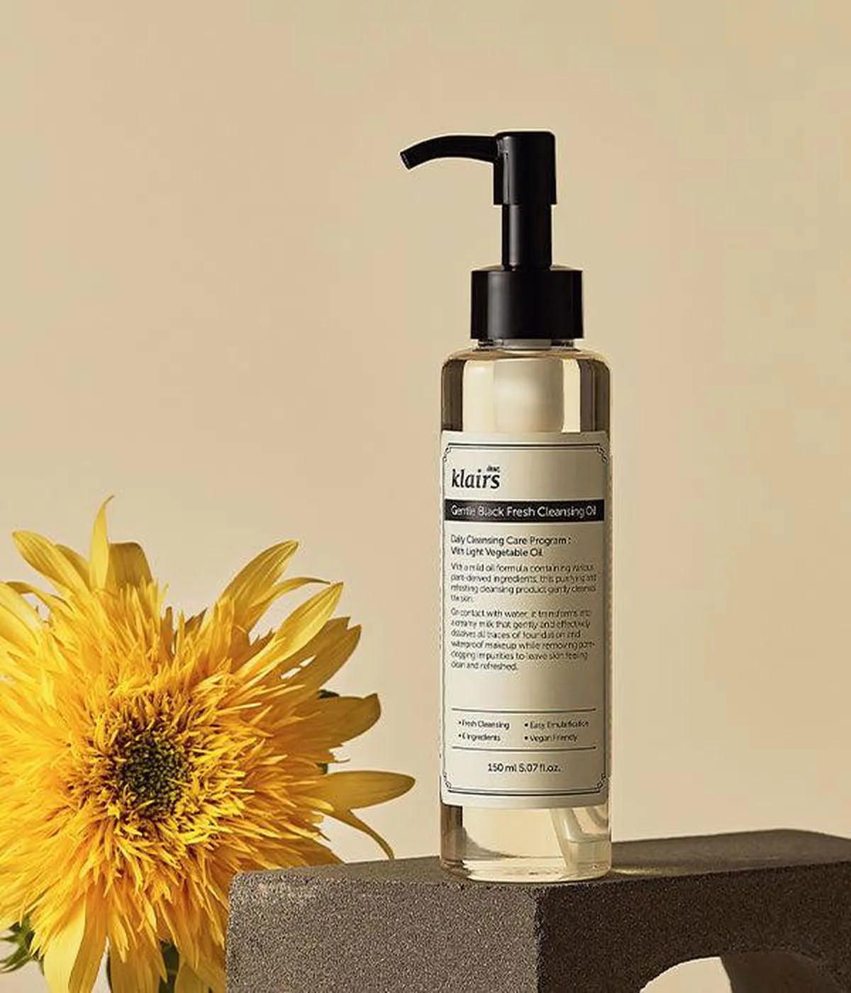 klairs Gentle Black Fresh Cleansing Oil 150ml