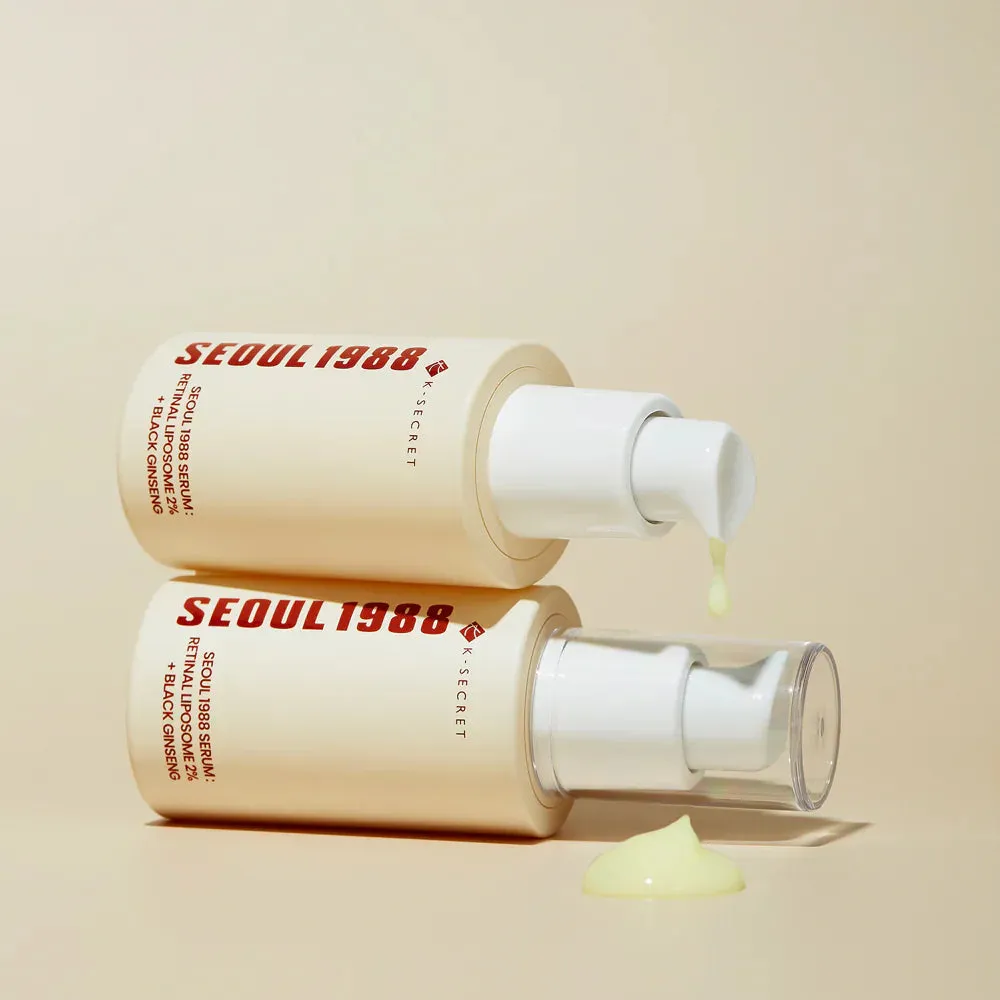 KSecret -  Seoul 1988 Serum: Retinal Liposome 2%   Black Ginseng