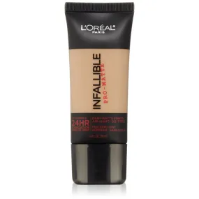 L'OREAL - Infallible Pro-Matte Foundation 107 Fresh Beige - 1 fl. oz. (30 ml)