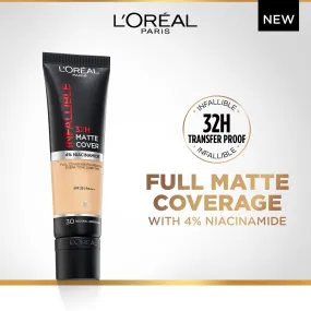 L'Oreal Paris Infallible Matte Cover Foundation