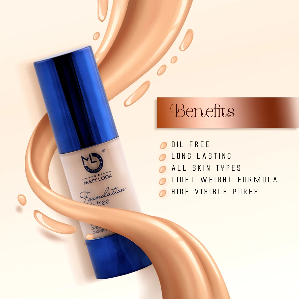 Mattlook Oil Free Foundation