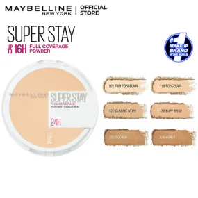Maybelline New York 24H Superstay Full Coverage Powder Foundation