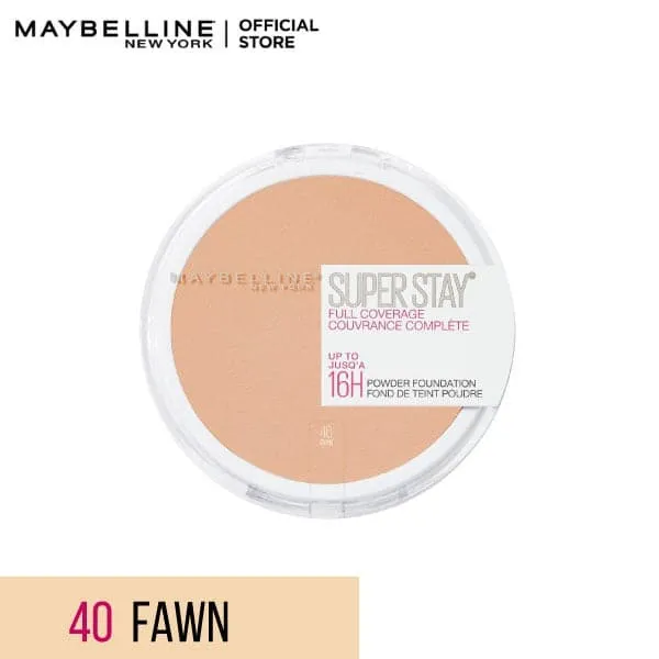 Maybelline New York 24H Superstay Full Coverage Powder Foundation