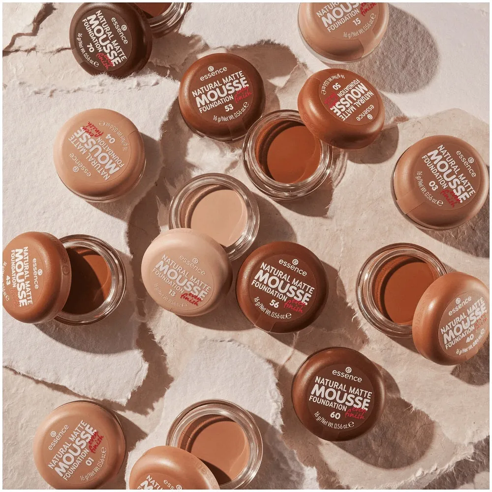 Natural Matte Mousse Foundation podkład do twarzy w musie 02 16g