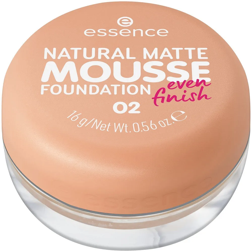 Natural Matte Mousse Foundation podkład do twarzy w musie 02 16g