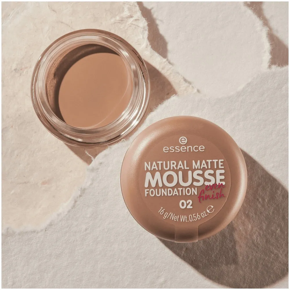 Natural Matte Mousse Foundation podkład do twarzy w musie 02 16g