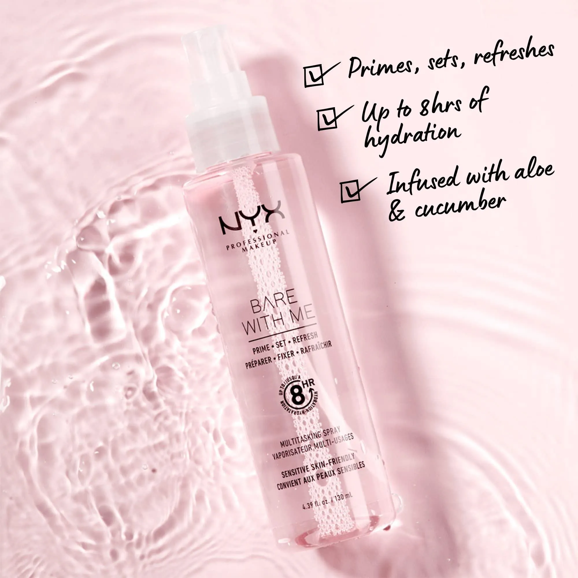 NYX - BARE WITH ME MULTITASKING MAKEUP SPRAY