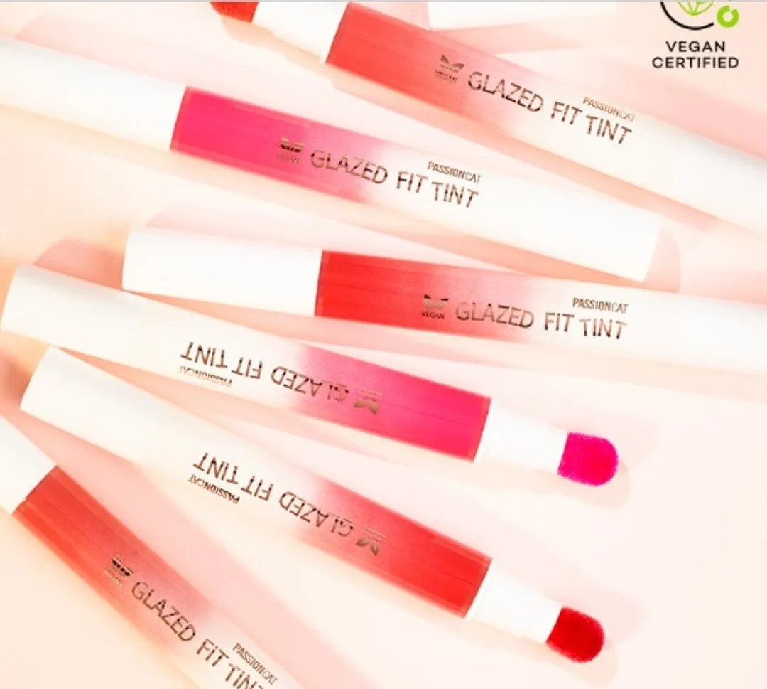 Passioncat Glazed Fit Tint Glossy Liquid Lipstick