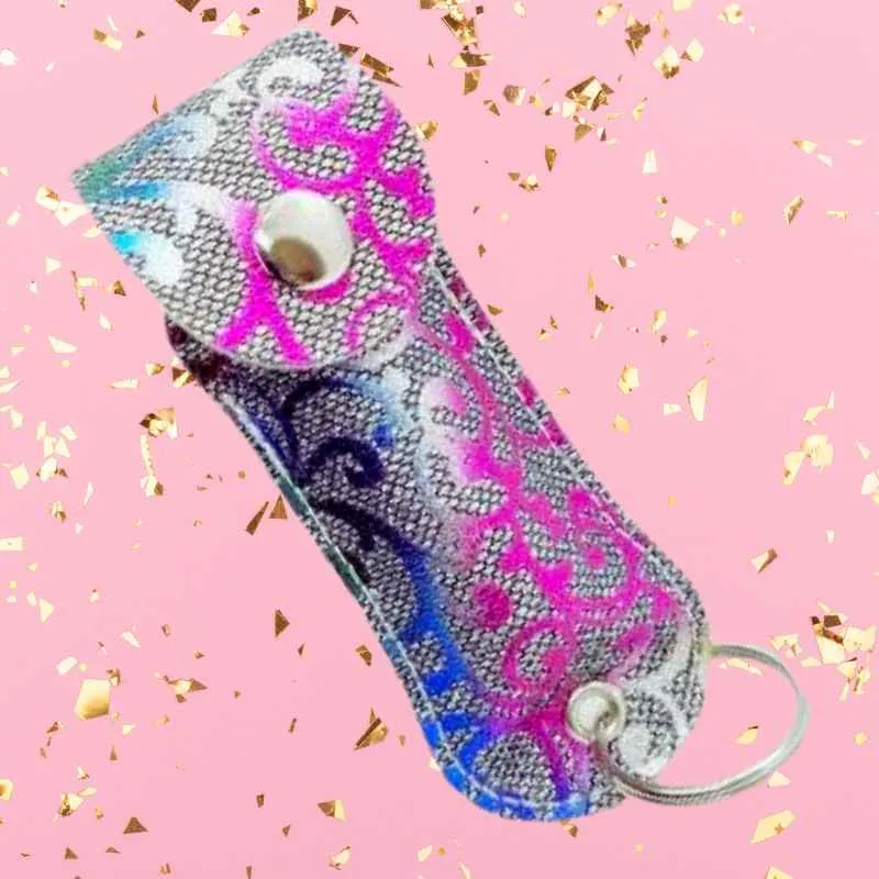Rainbow Repellant Pepper Spray Keychain