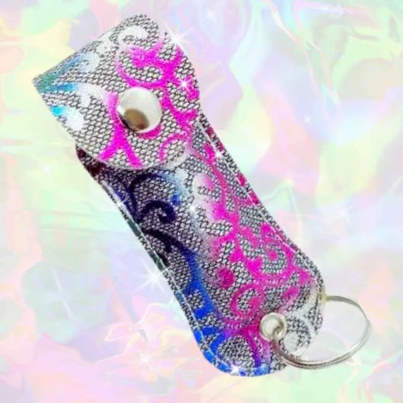 Rainbow Repellant Pepper Spray Keychain