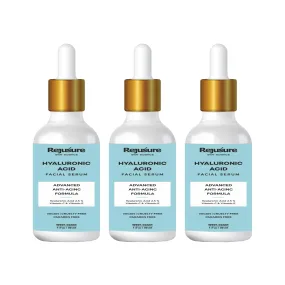 Rejusure Hyaluronic Acid Facial Serum – Advance Anti – Aging Hydration – 30 ml (Pack of 3)