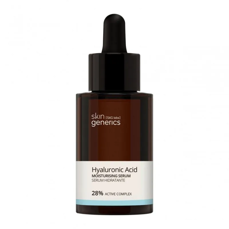 Skin Generics Hyaluronic Acid MOISTURISING SERUM 28% Active Complex, 30ml