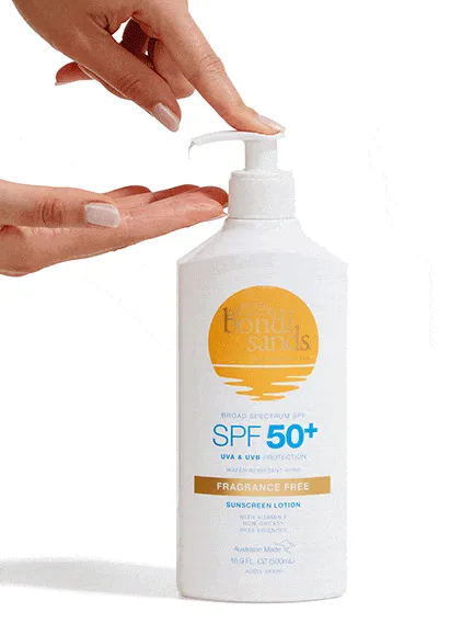 SPF 50  Fragrance Free Sunscreen Lotion Pump