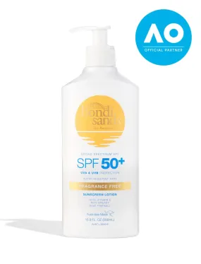 SPF 50  Fragrance Free Sunscreen Lotion Pump