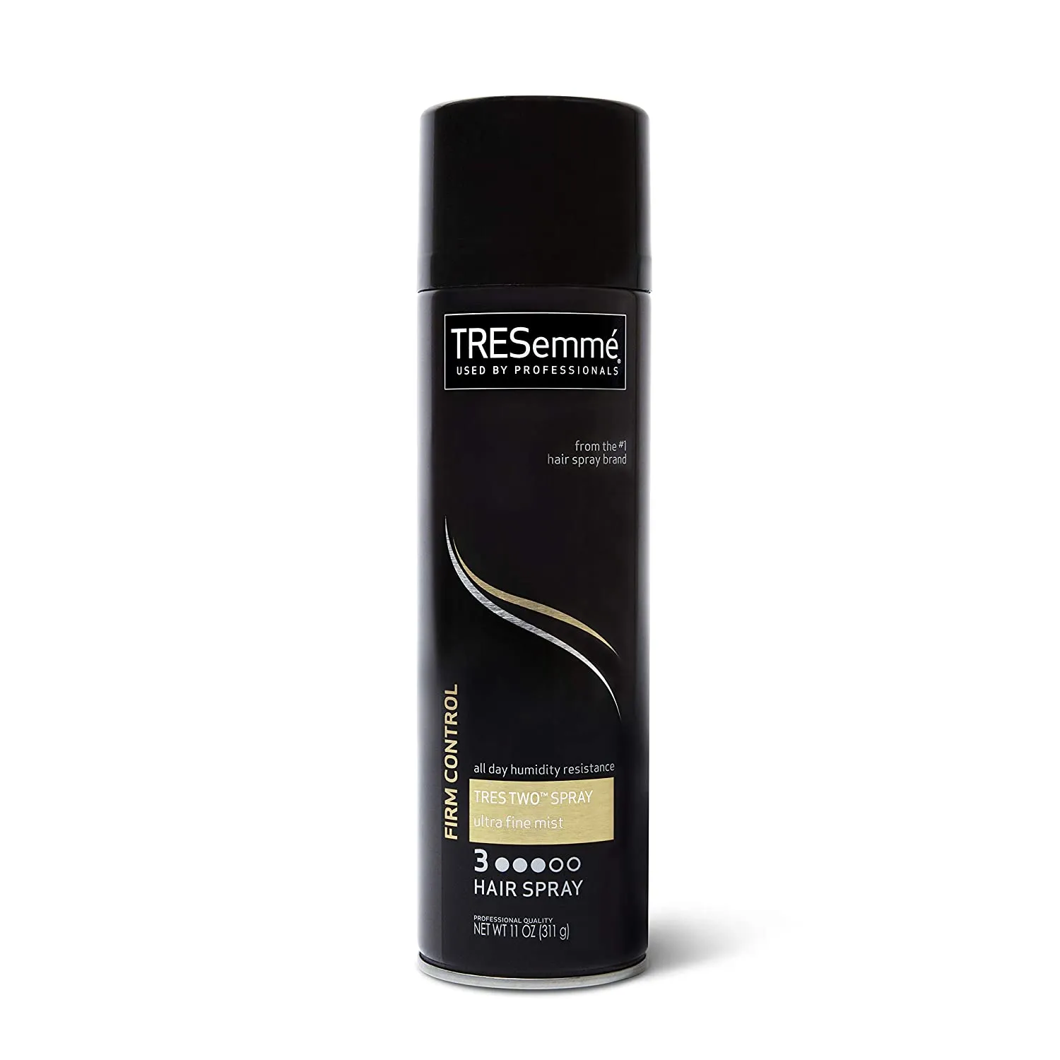 TRESemmé TRES Two Hair Spray for a Frizz-Free Look Extra Hold Anti-Frizz Hairspray With All-Day Humidity Resistance 11 oz (22400640150)