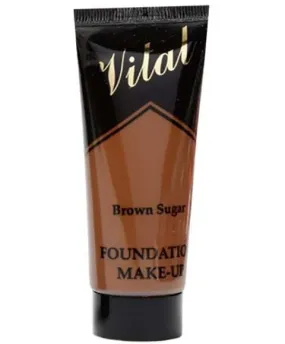 Vital Makeup Liquid Foundation Make Up Brown Sugar